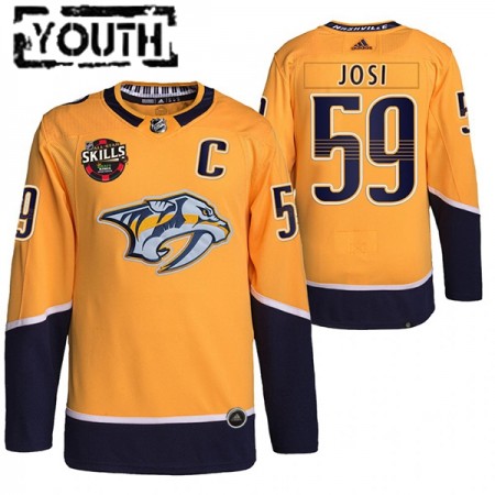 Nashville Predators Roman Josi 59 2022 NHL All-Star Skills Authentic Shirt - Kinderen